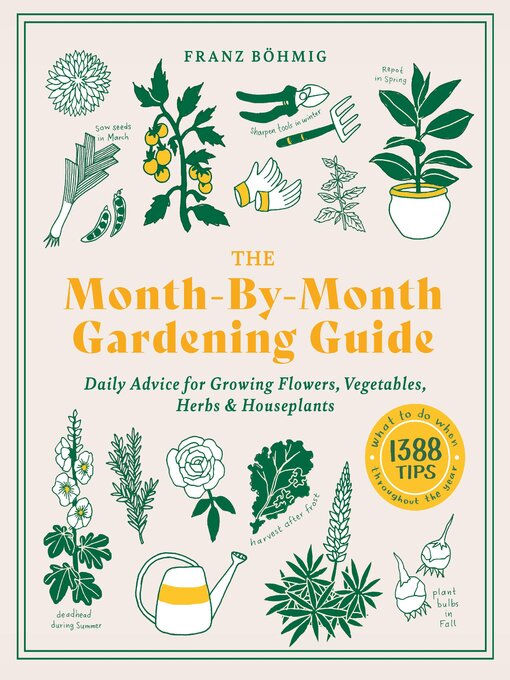Title details for The Month-by-Month Gardening Guide by Franz Bohmig - Wait list